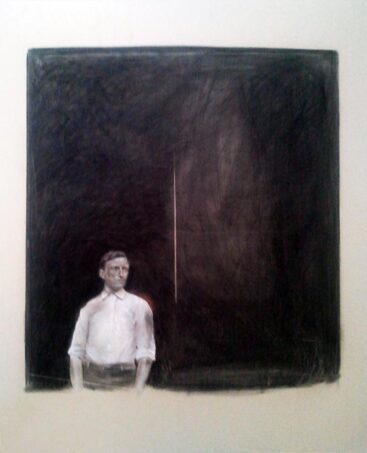 Pedro Pascoinho, Sem título, 2012, grafite sobre papel, 120x112 cm