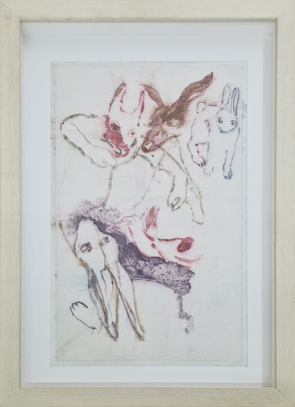 Ana Jacinto Nunes, Sem Título, 2014, 55x34 cm, óleo sobre papel BD