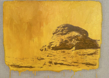 Alexandre Baptista, LANDSCAPES #6, 2024, óleo sobre tela de linho, 50x70 cm BD