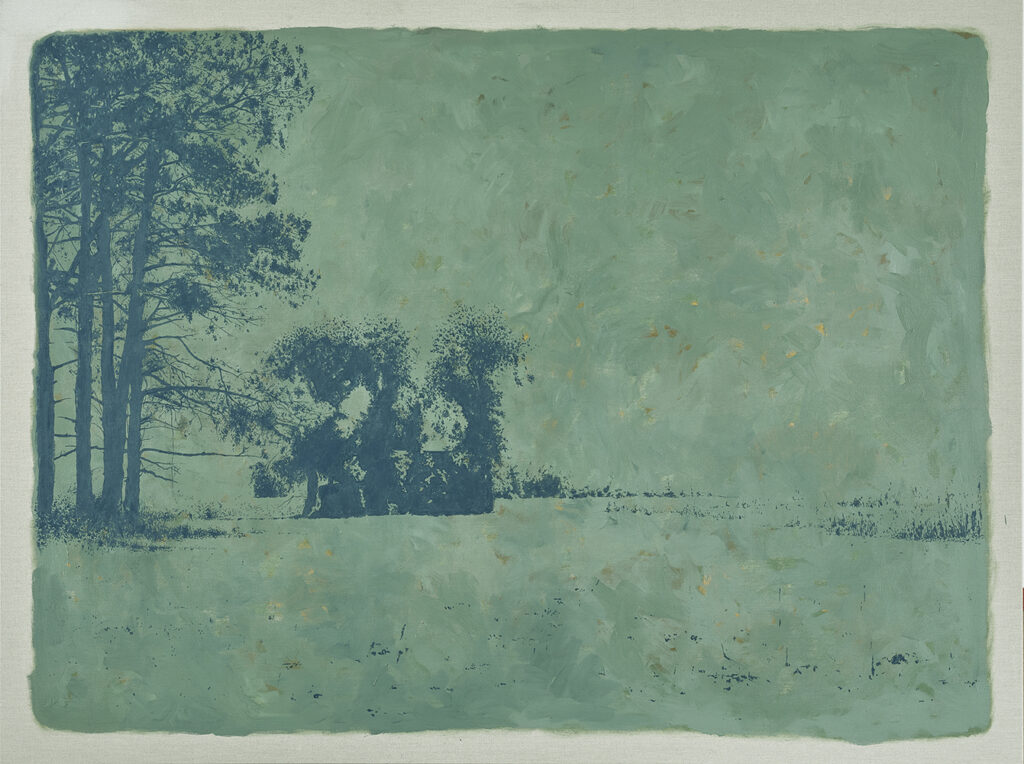 Alexandre Baptista, LANDSCAPES #7, 2024, óleo sobre tela de linho, 120x160 cm BD