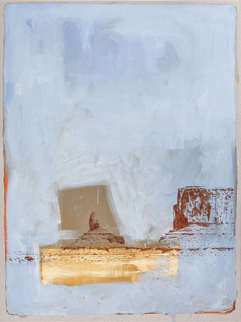Alexandre Baptista, LANDSCAPES #8, 2024, óleo sobre tela de linho, 160x120 cm BD