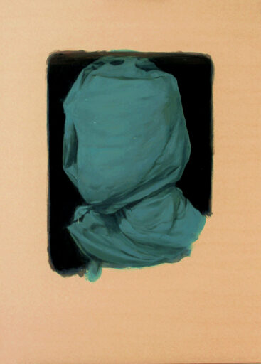 Pedro Pascoinho, Uncertain, 2019, óleo sobre papel sobre madeira, 72x52,5 cm BD