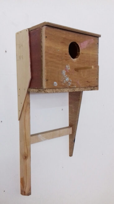 Carlos No, Lote D, 2015, madeira, 44x19x18 cm