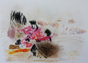 Júlio Resende, Sem título, sem data, serigrafia sobre papel EA, 18x25 cm BD