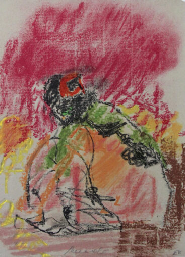 Júlio Resende, Sem título, sem data, serigrafia sobre papel EA, 25x18 cm 2 BD