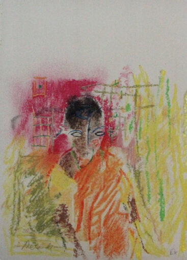 Júlio Resende, Sem título, sem data, serigrafia sobre papel EA, 25x18 cm 3 BD