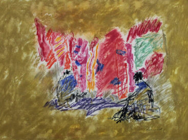 Júlio Resende, Sem título, sem data, serigrafia sobre papel EA, 54x73 cm BD