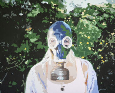 Frederico Ferreira aka FRED, With Love From Paris, 2025, acrílico sobre vidro, 100x120 cm BD