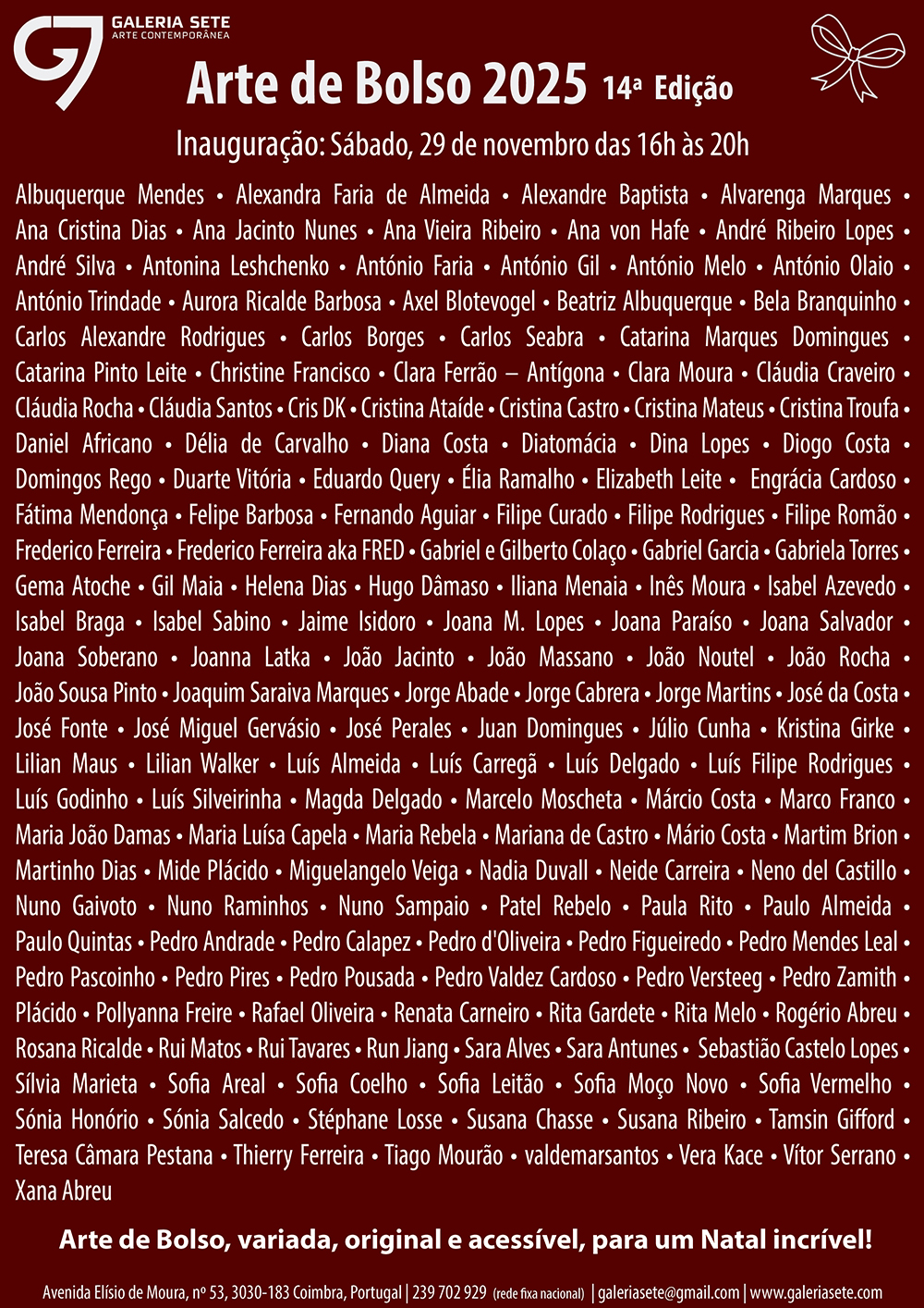 Arte de Bolso 2025