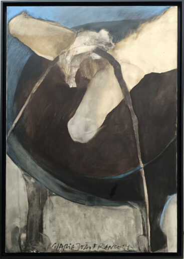 Maria Joao franco_130x89cm_1995_o silencio de Organa_BD