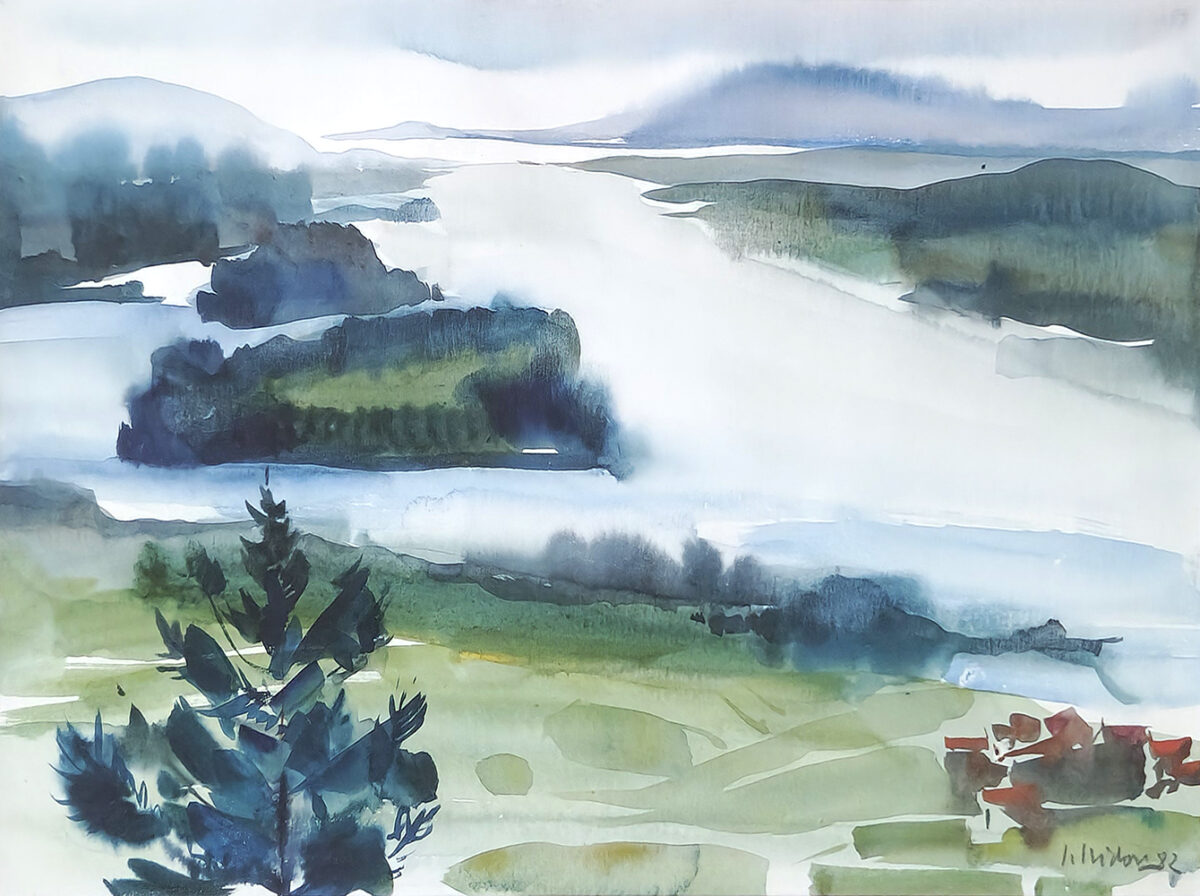 Jaime Isidoro, sem título, 1982, aguarela sobre papel, 24x35 cm BD