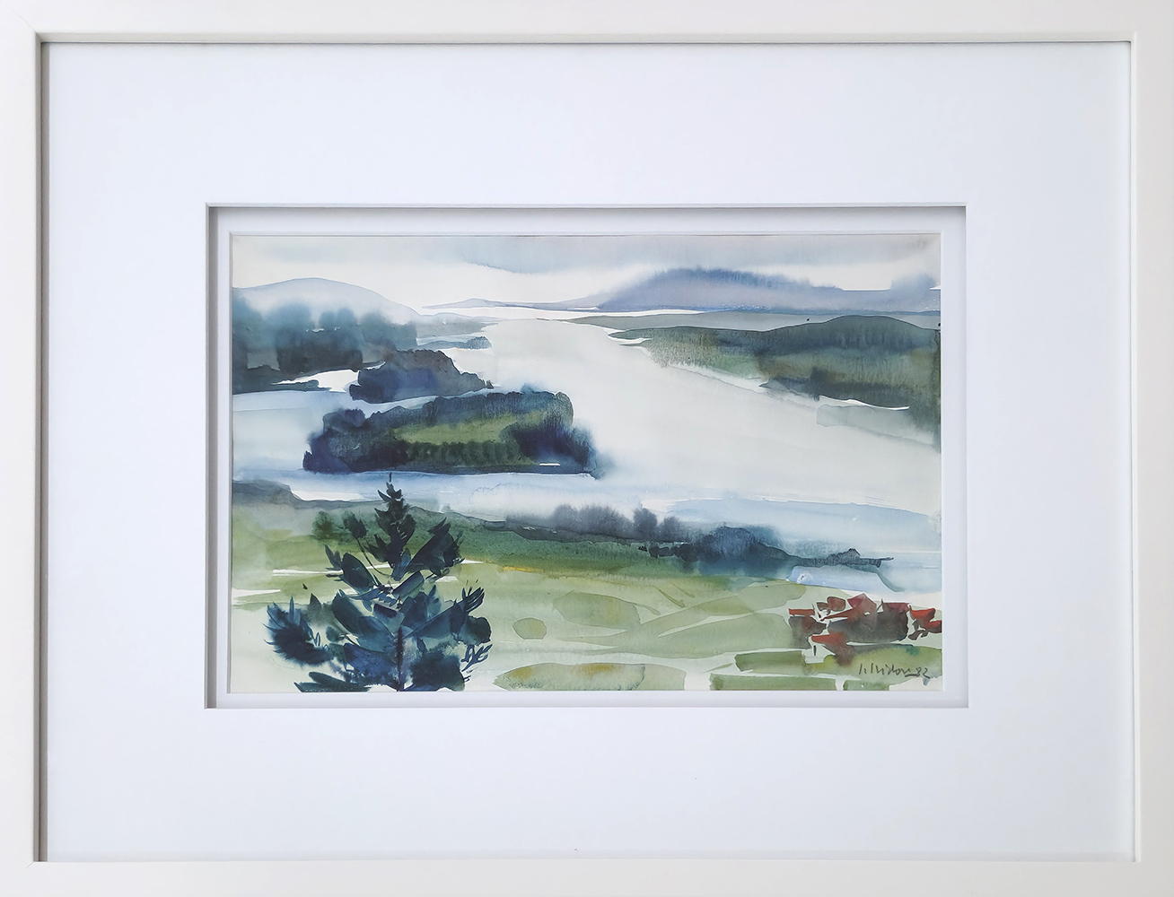 Jaime Isidoro, sem título, 1982, aguarela sobre papel, 24x35 cm_com moldura BD