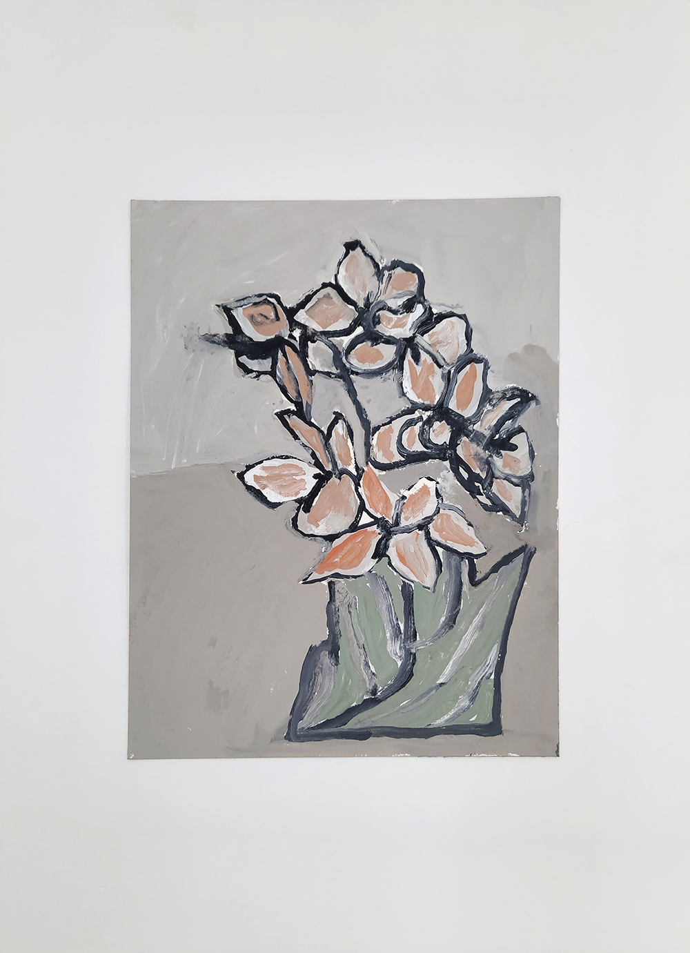 Joana Leitão Salvador, Sem título, 2025 nd, guache sobre papel, 41x31 cm BD