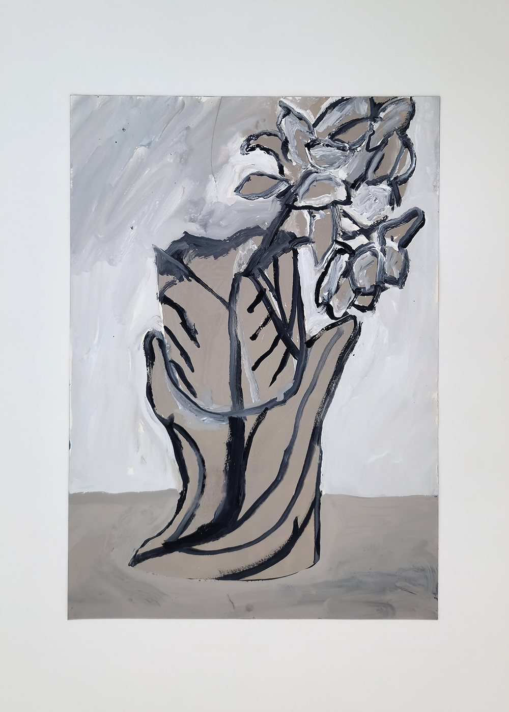 Joana Leitão Salvador, Sem título, 2025nd, guache sobre papel, 51x36 cm BD