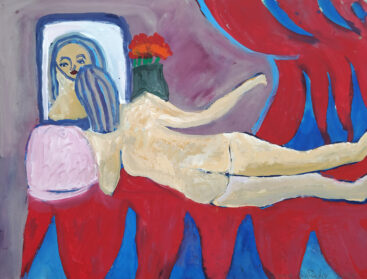 Joana Leitão Salvador, Vénus III, 2025, guache sobre papel, 46x61 cm BD