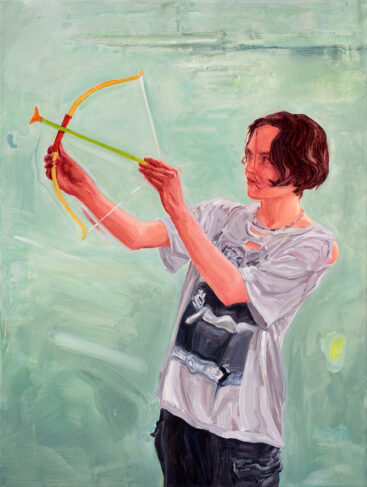 Juliana Julieta, eros bittersweet, 2022, óleo sobre tela, 80x60 cm BD