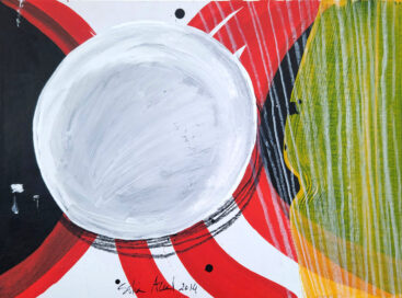 Sofia Areal, Sem título, 2014, óleo sobre papel, 28,5x39 cm BD