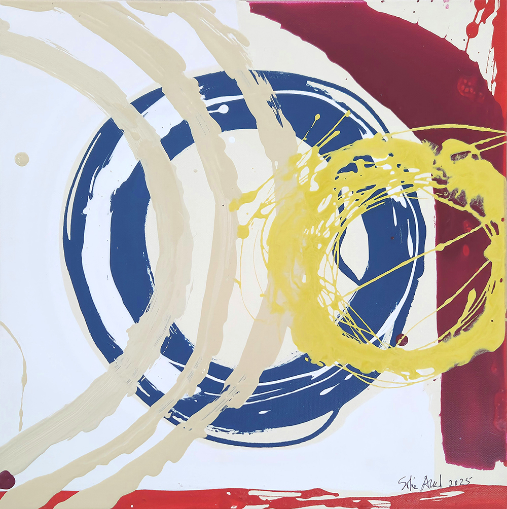 Sofia Areal, Sem título, 2025, óleo sobre tela, 40x40 cm BD