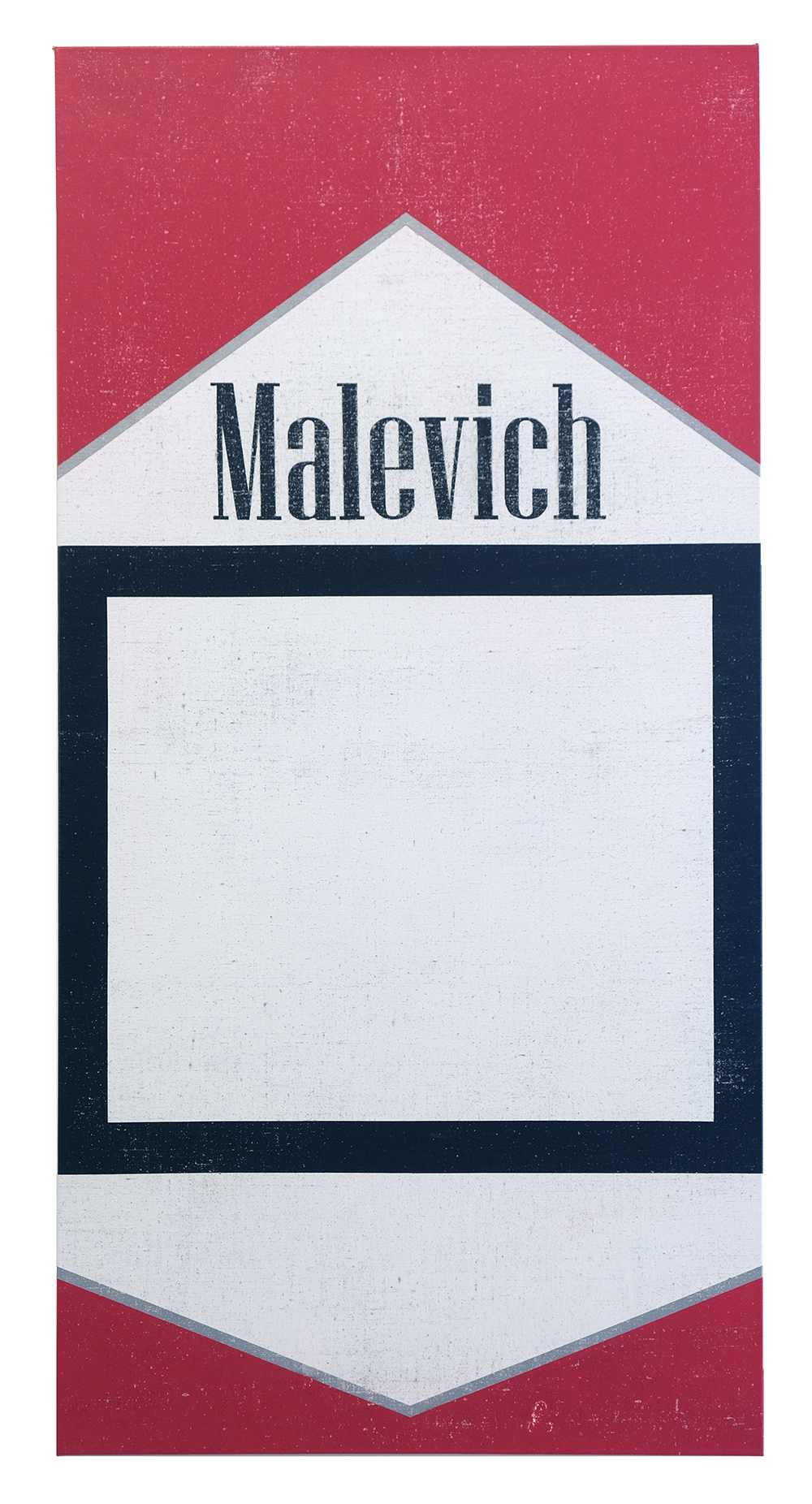 André Silva, Malevich I, 2016-24, tinta acrílica em tela de linho, 118x59,5 cm BD
