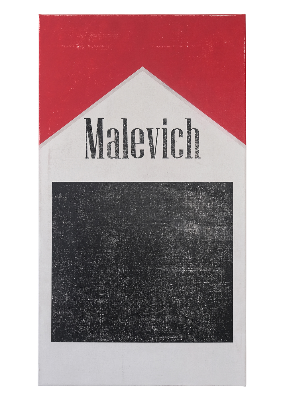 André Silva, Malevich V, 2026, tinta acrílica em tela de linho, 106x59,5 cm BD