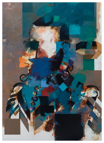Gil Maia, Série Bálsamo 2, 2026, óleo sobre linho, 180x130 cm BD