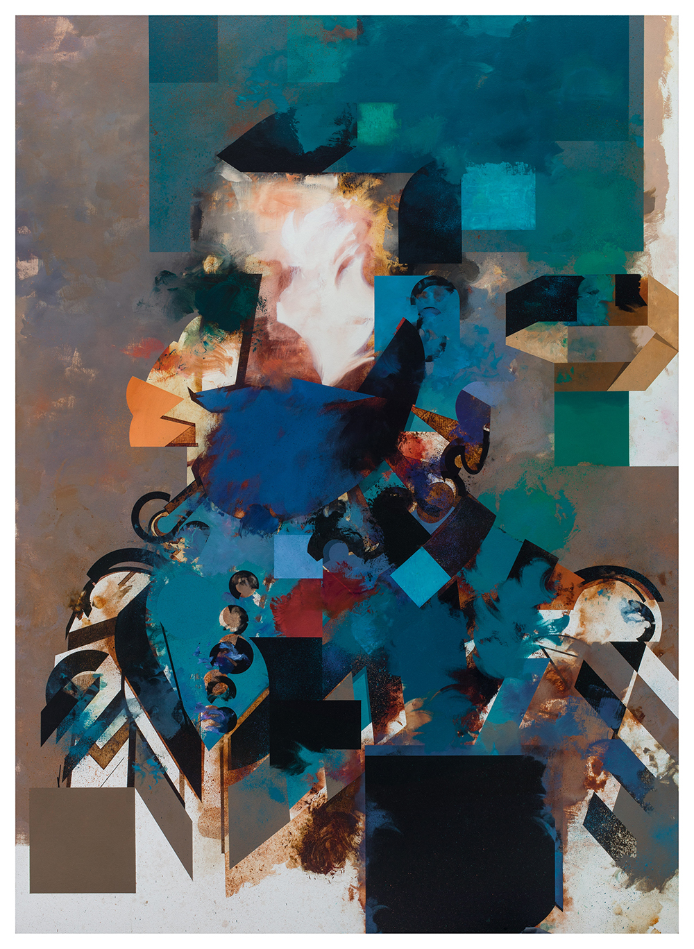 Gil Maia, Série Bálsamo 2, 2026, óleo sobre linho, 180x130 cm BD
