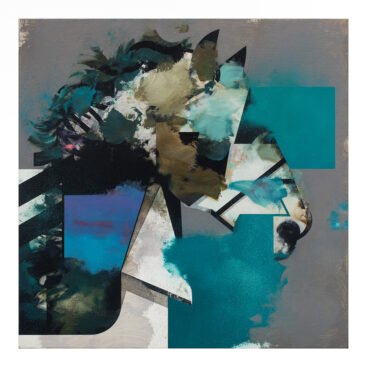 Gil Maia, Série Bálsamo 9, 2026, óleo sobre linho, 70x70 cm BD